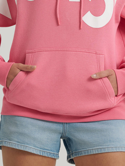 Women's Bold Wrangler Logo Hoodie