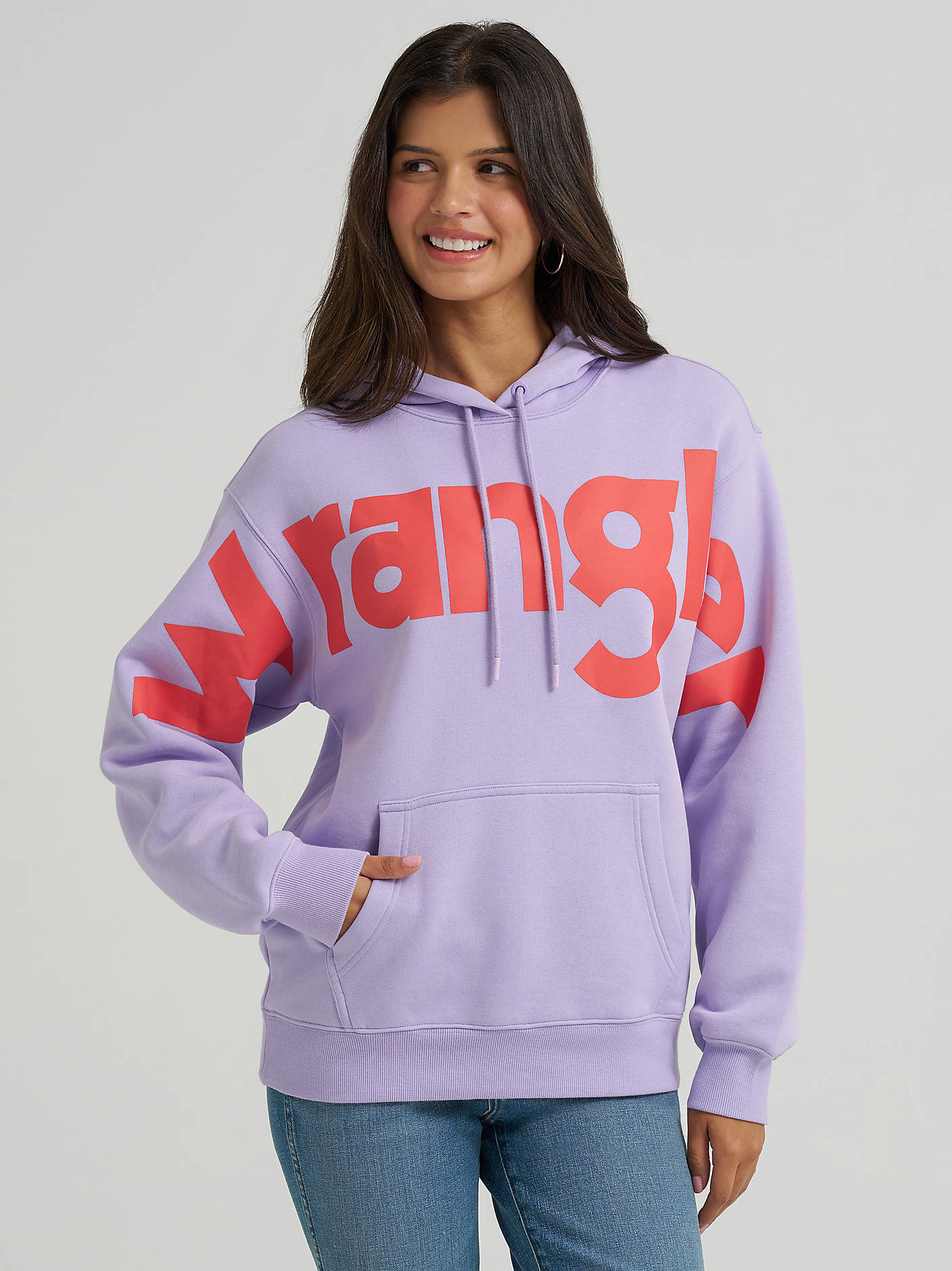 Women's Bold Wrangler Logo Hoodie