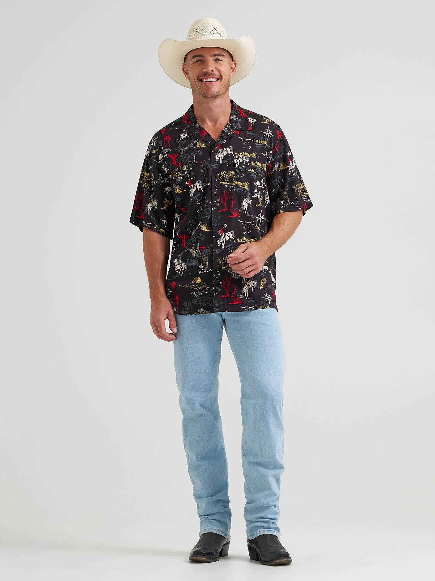 Men's Short Sleeve Way Out West Shirt