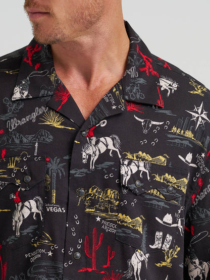 Men's Short Sleeve Way Out West Shirt