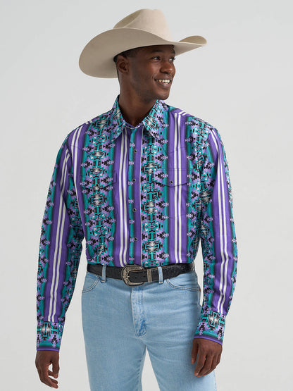 Men's Checotah Long Sleeve Western Snap