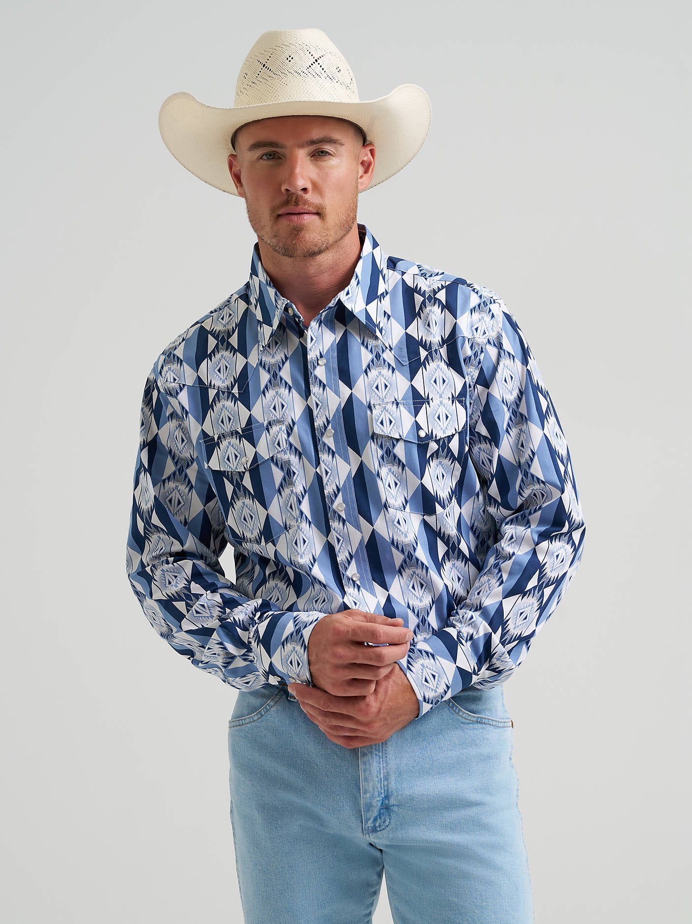 Men's Checotah Long Sleeve Western Snap