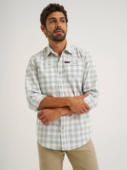 Men's Plaid Hike to Fish Shirt