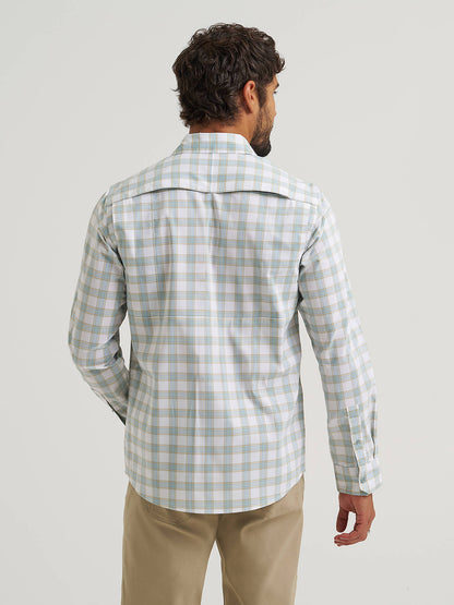 Men's Plaid Hike to Fish Shirt