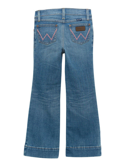 Girls Retro Trouser Jeans