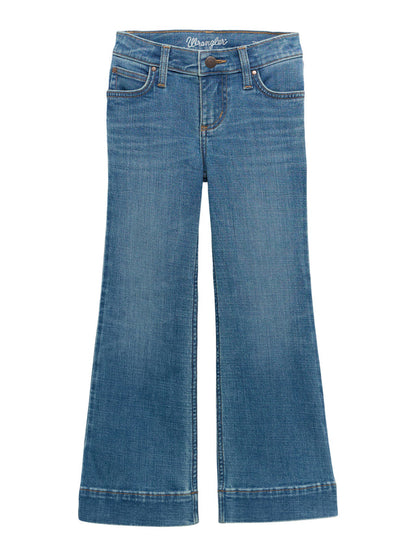 Girls Retro Trouser Jeans