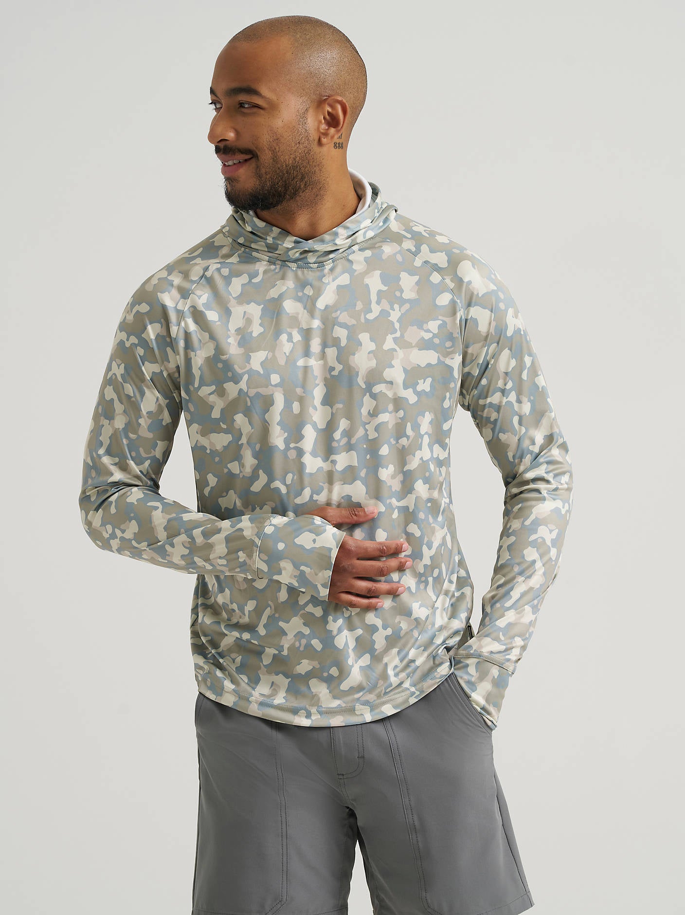 Men's Hooded Suntee Custom Camo