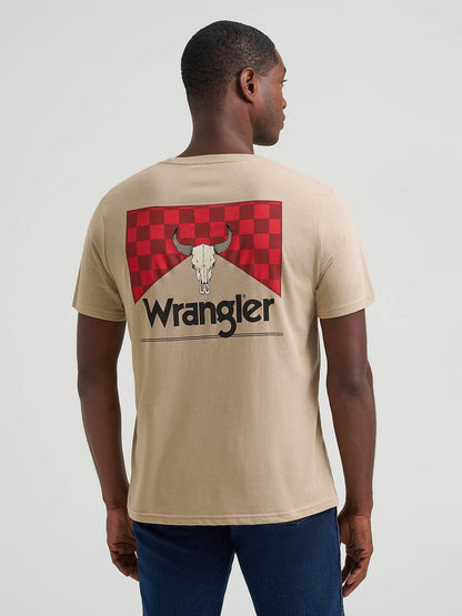 Men's Short Sleeve Checkers Tee