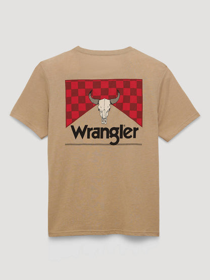 Men's Short Sleeve Checkers Tee