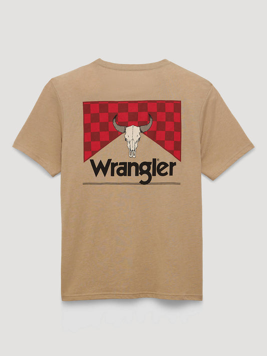 Men's Short Sleeve Checkers Tee