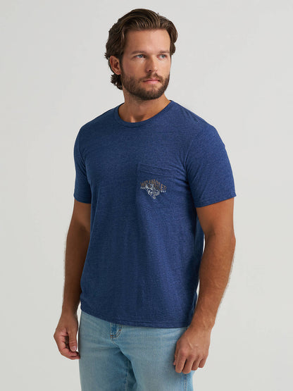 Men's Back Rider Pocket Graphic T-Shirt