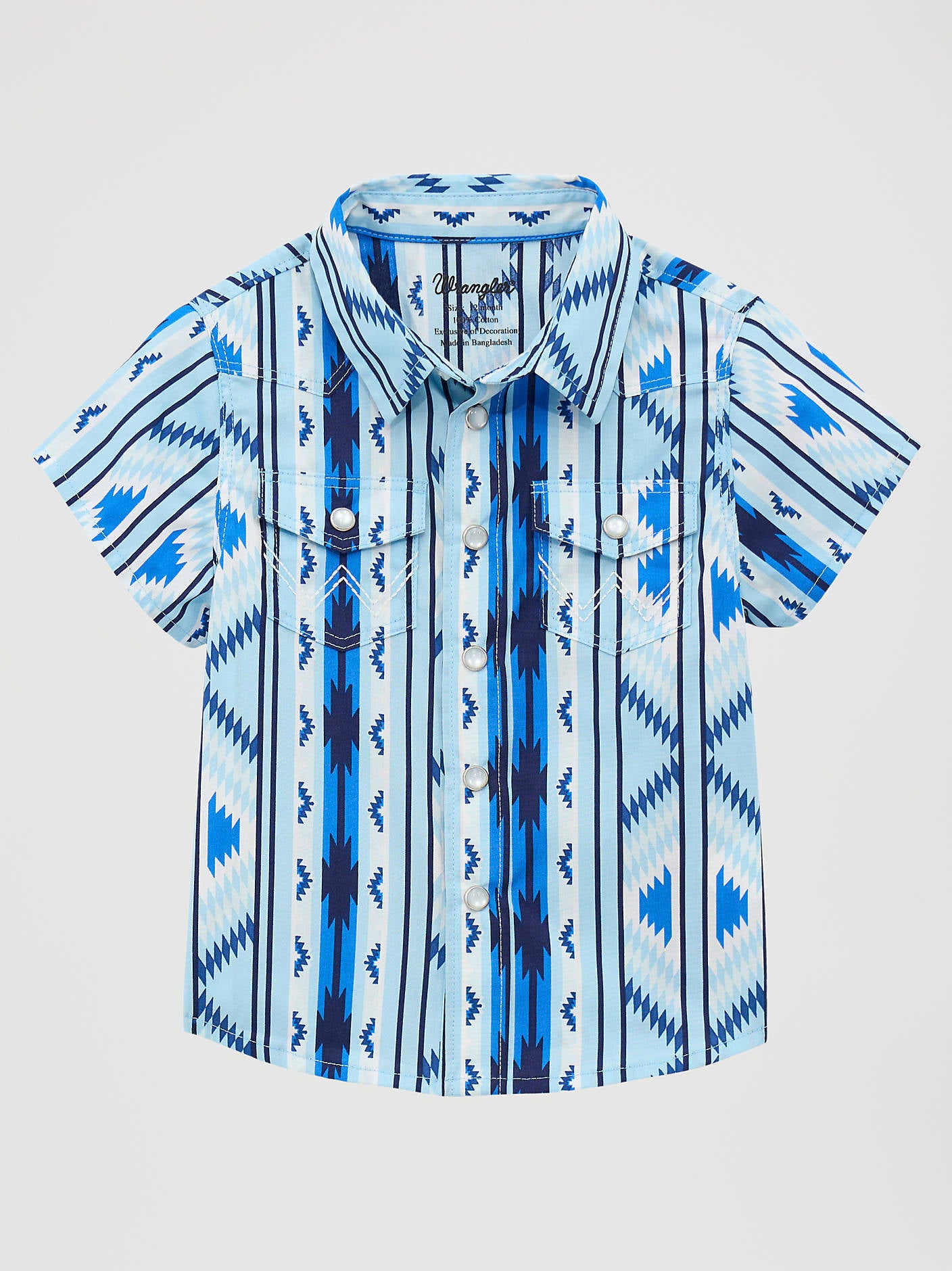 Little Boy's Checotah Short Sleeve Wester Shirt