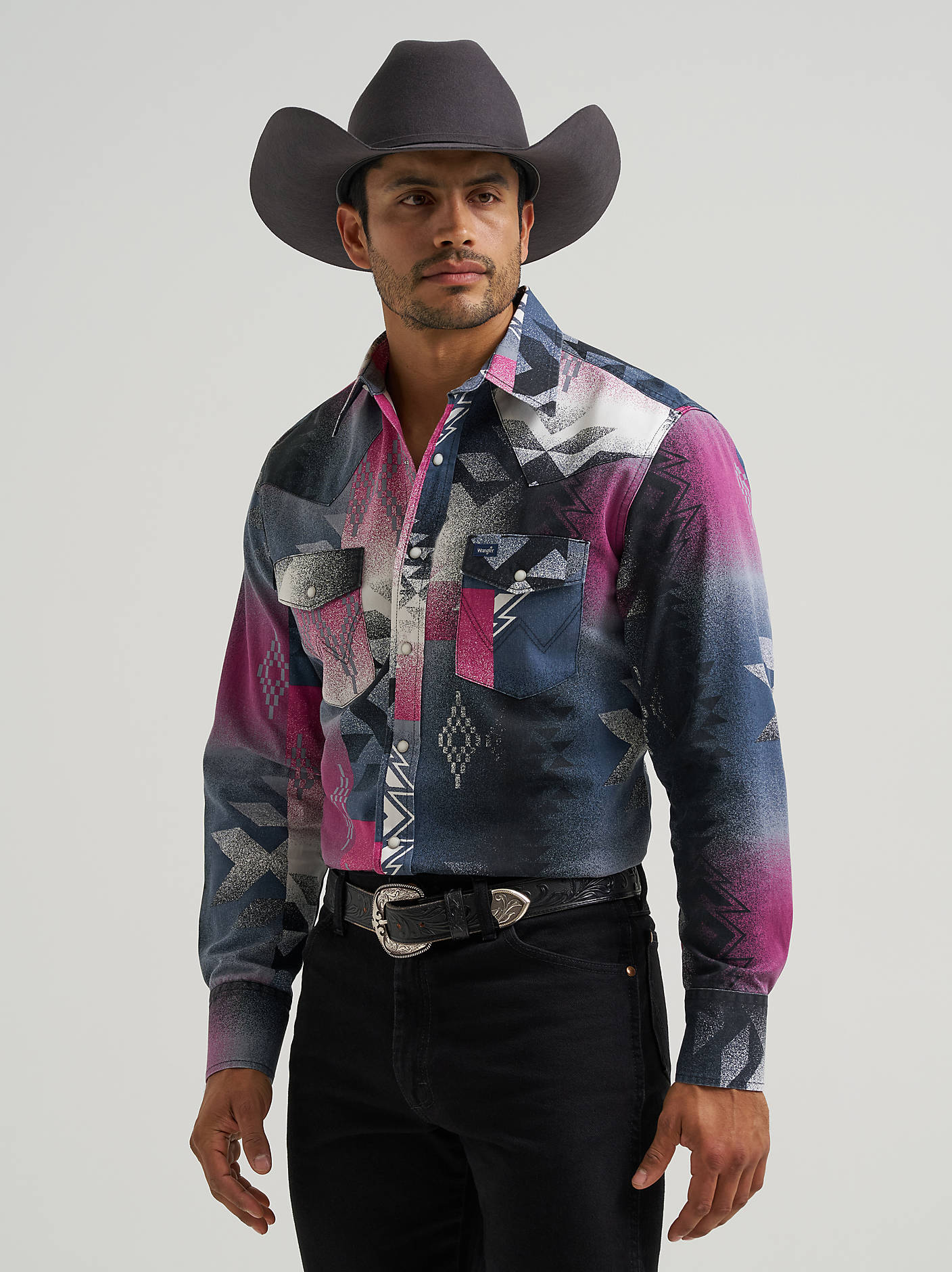 Men's Vintage Southwestern Brushpopper