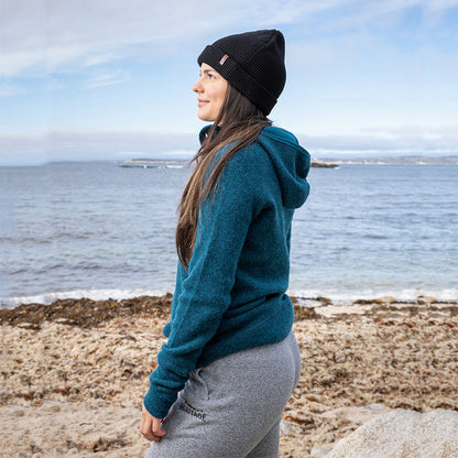 Heritage Heavy Wool Henley Hoodie