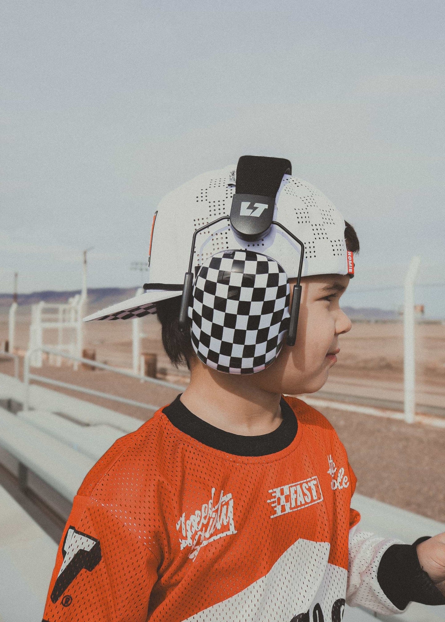 Children's Checkered Hearing Protection