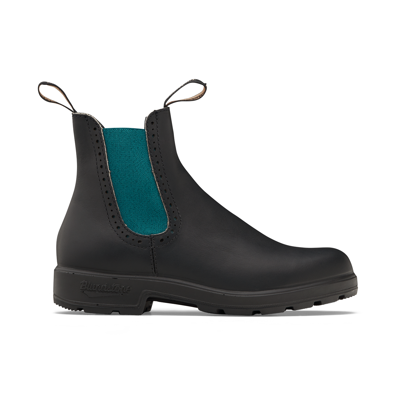 2320 Womens High Top - Black w/Green Elastic