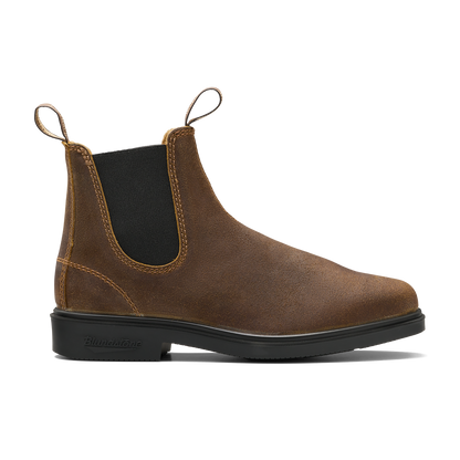 2581 Chisel Toe Tobacco Waxed Suede