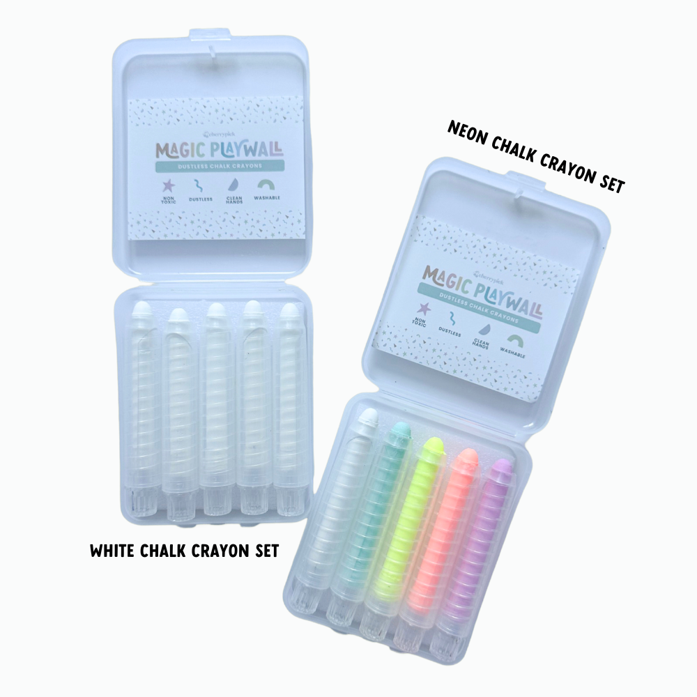 Dustless Chalk Crayons + Holder