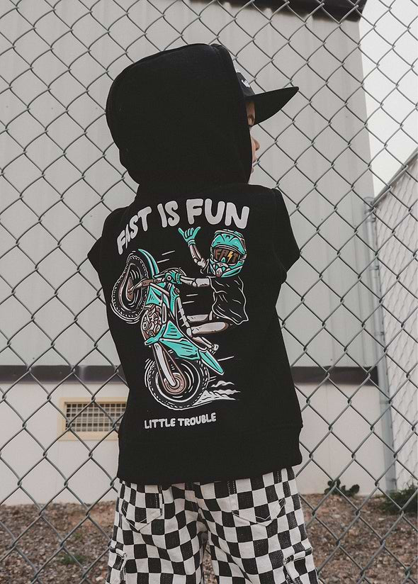 Little Trouble Fast is Fun Hoodie
