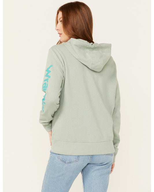 Women's Long Sleeve Wrangler Logo Hoodie
