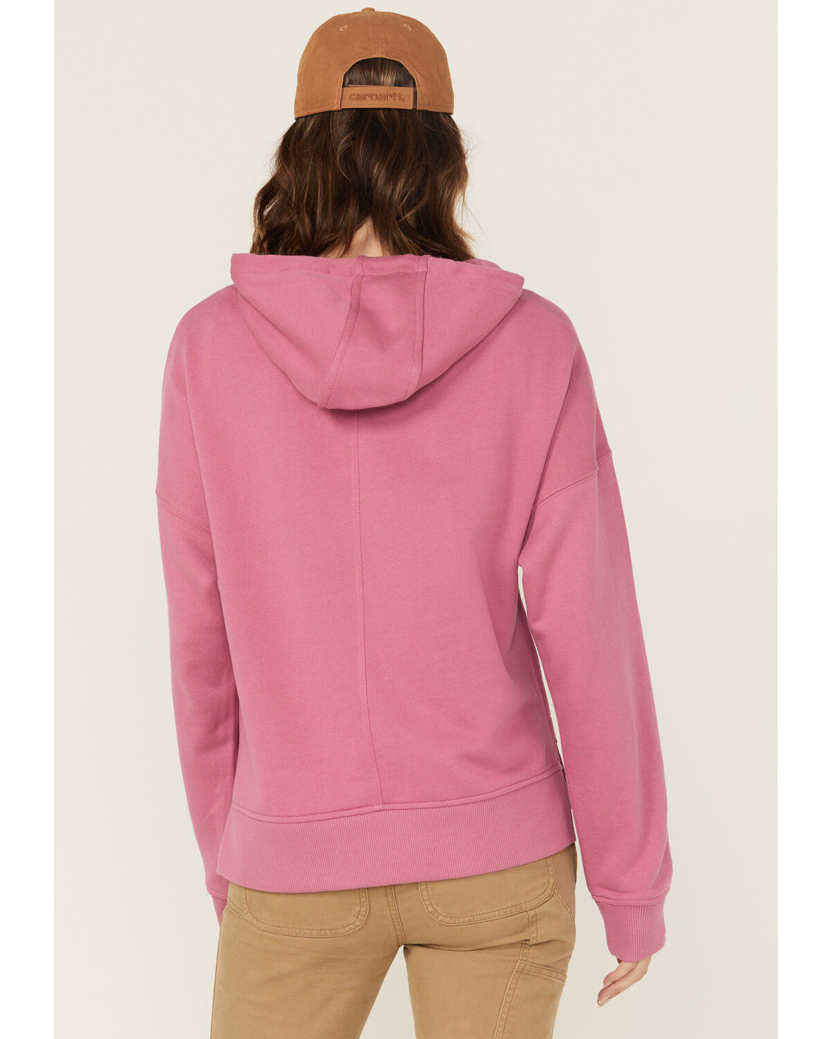 Women's Tencel Fiber Loose Fit Graphic Hoodie