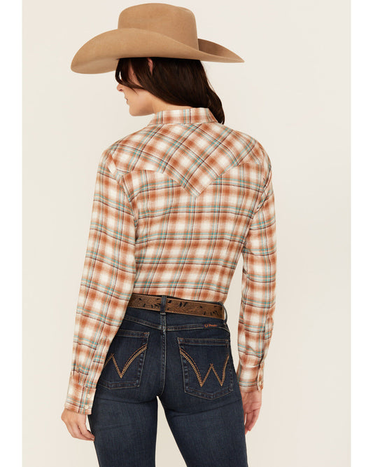 Women's Long Sleeve Essential Snap