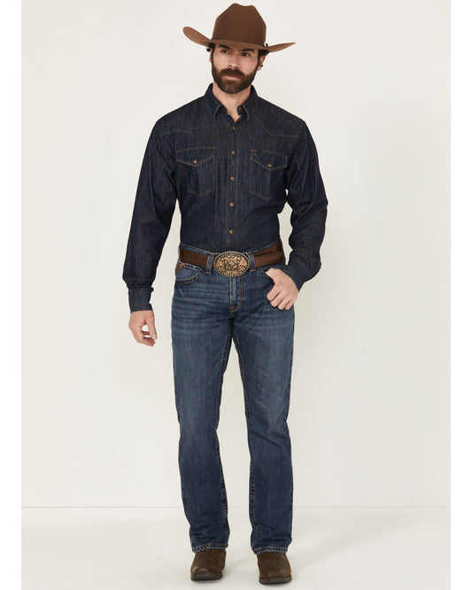 M4 Newton Norwich Medium Wash Straight Jeans