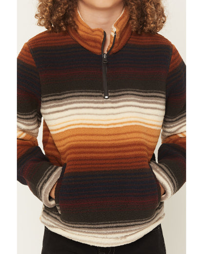 Boy's 1/4 Zip Sherpa Pullover