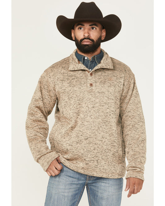 Men's Caldwell 1/4 Button Sweater