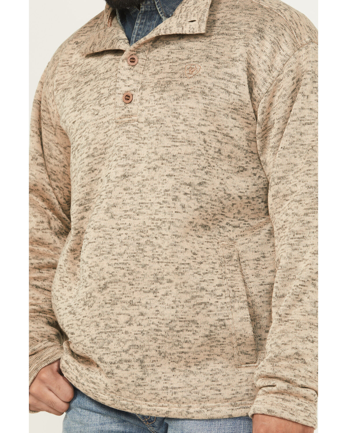 Men's Caldwell 1/4 Button Sweater