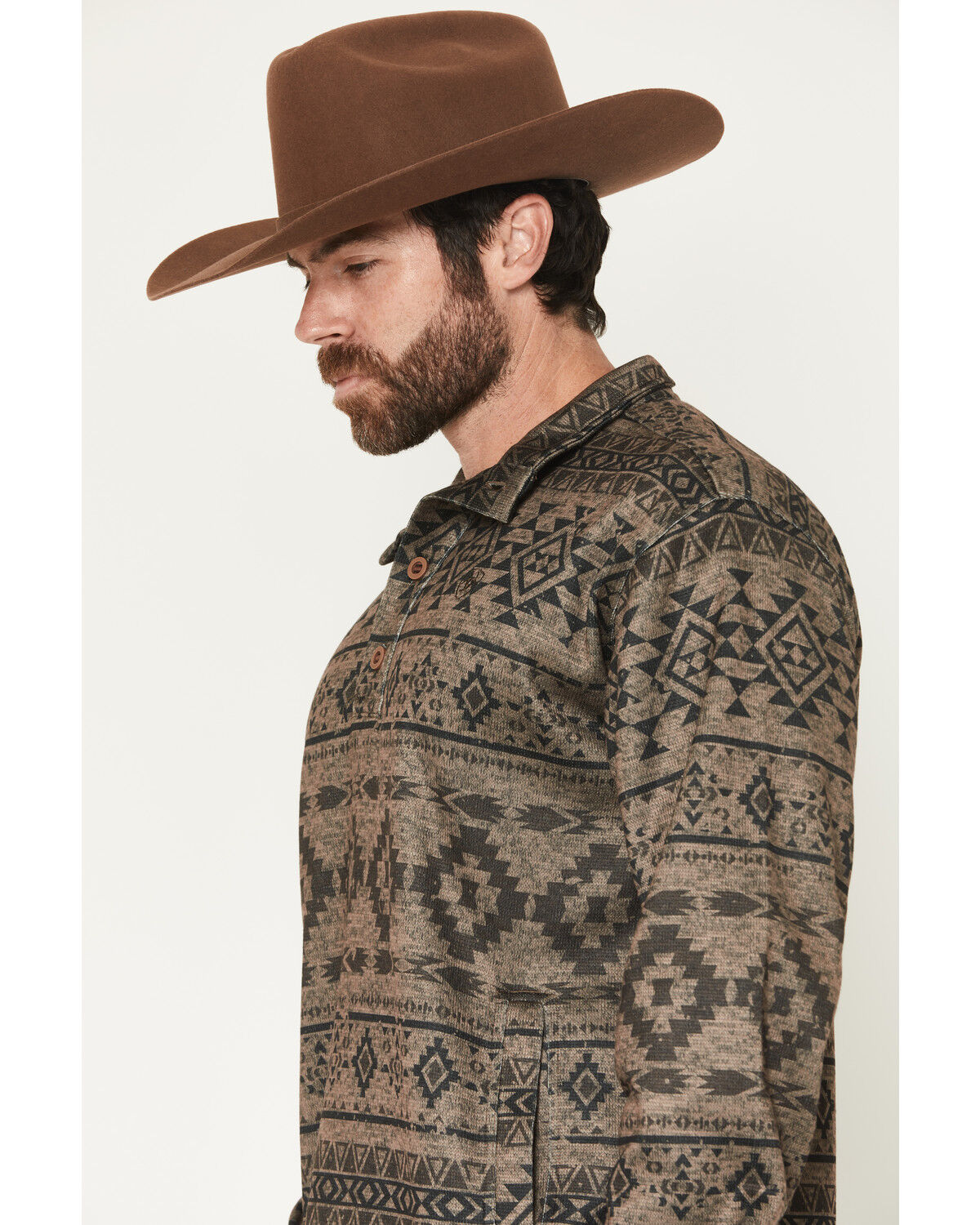 Men's Caldwell 1/4 Button Sweater