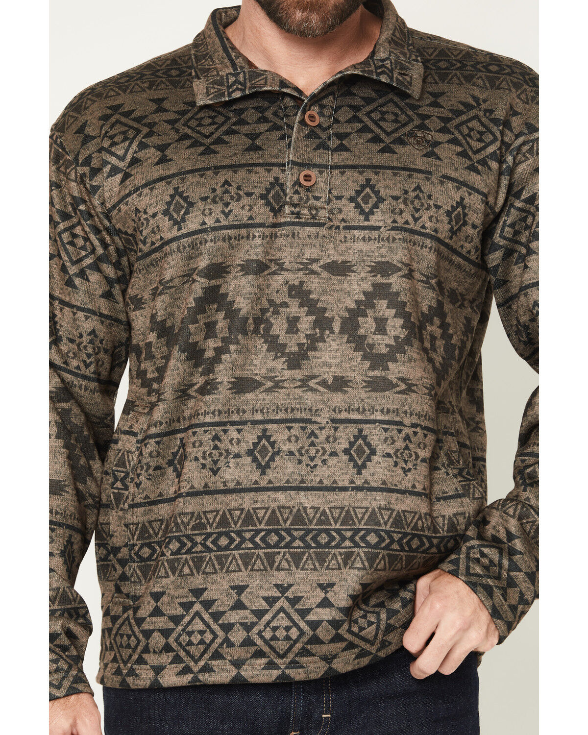 Men's Caldwell 1/4 Button Sweater