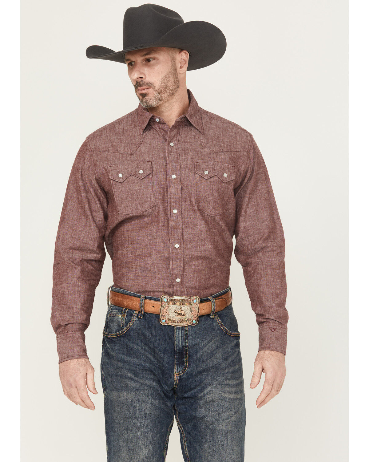 Men's COJO Long Sleeve Snap Western Shirt