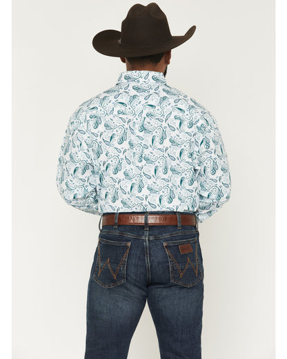 Men's George Straight Long Sleeve Snap Shirt