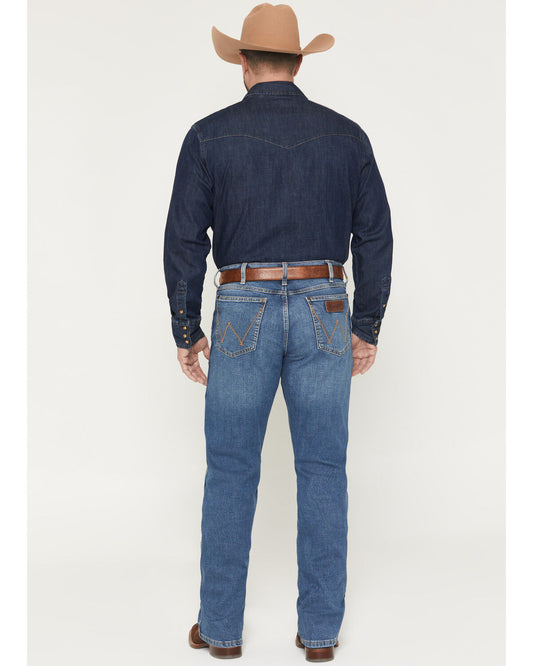 Men's Retro Relaxed Bootcut Jeans