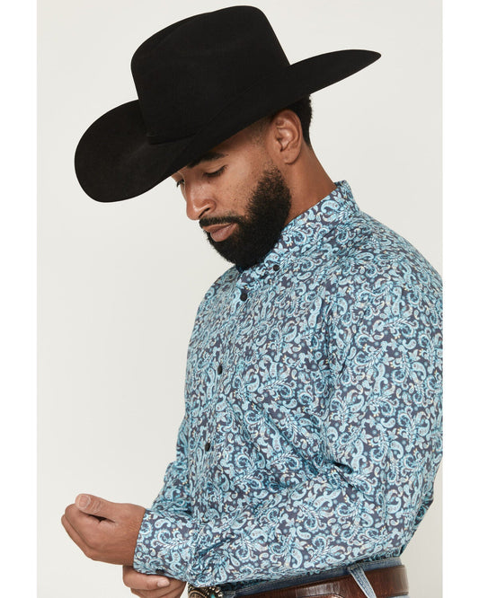 Men's Casual Phelps Floral Paisley Button Down Shirt