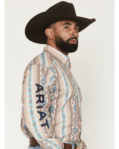 Men's Casual Team Long Sleeve Shirt