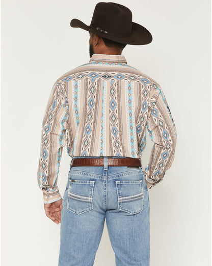 Men's Casual Team Long Sleeve Shirt