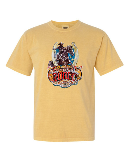 Indoor Rodeo Adult T-Shirts - Bronco Rider