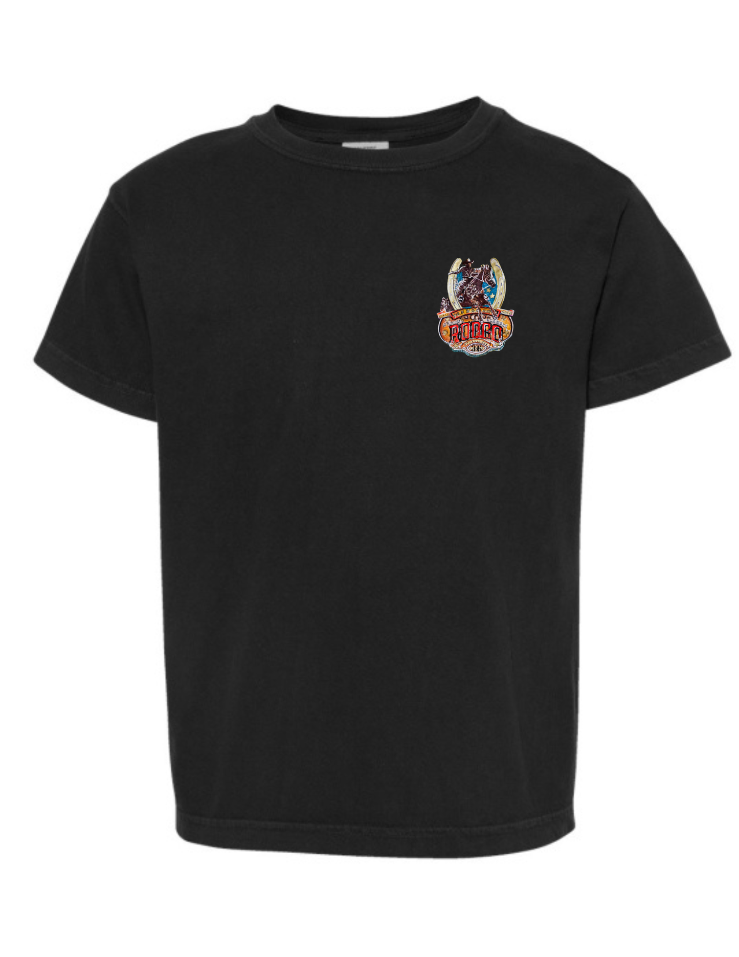 Indoor Rodeo Adult T-Shirts - Bronco Rider