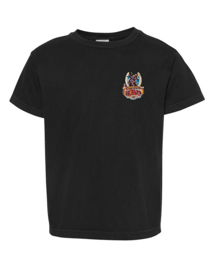 Indoor Rodeo Adult T-Shirts - Bronco Rider
