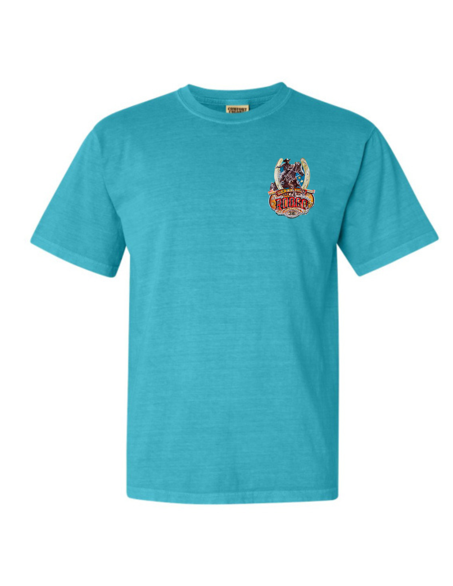 Indoor Rodeo Adult T-Shirts - Bronco Rider