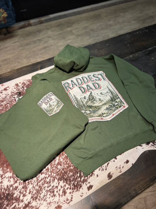 2026 Father's Day Hoodies Raddest Dad