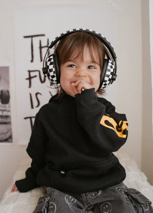 Children's Checkered Hearing Protection