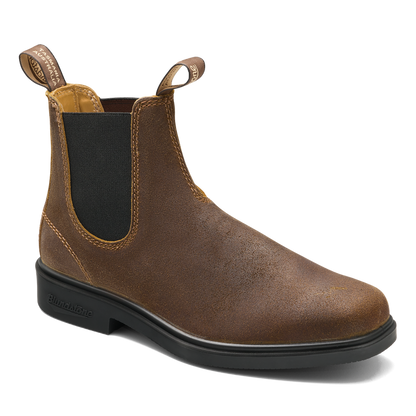 2581 Chisel Toe Tobacco Waxed Suede