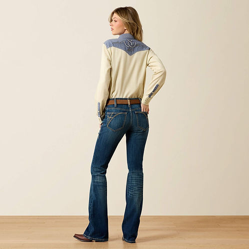 Women's Mid Rise Fiona Boot Cut Jean