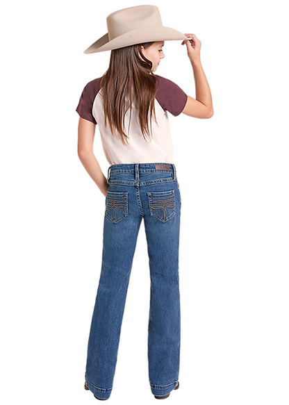 Girl's R&R Bootstitch Trouser