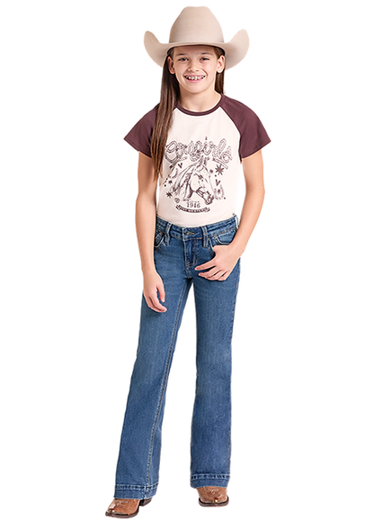 Girl's R&R Bootstitch Trouser