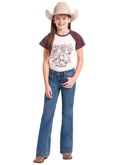 Girl's R&R Bootstitch Trouser