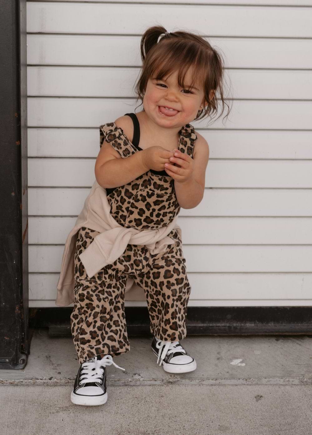 Checkered Overalls